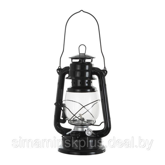 Керосиновая лампа декоративная черный 14х18х27,5 см - фото 9 - id-p207463871