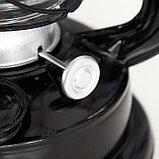Керосиновая лампа декоративная черный 14х18х30 см, фото 7