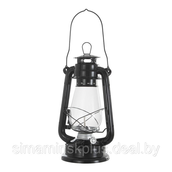 Керосиновая лампа декоративная черный 14х18х30 см - фото 9 - id-p207463872