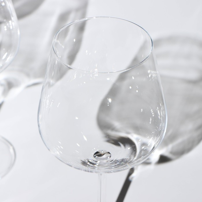 Набор бокалов для вина Strix, стеклянный, 600 мл, 6 шт - фото 3 - id-p207464776