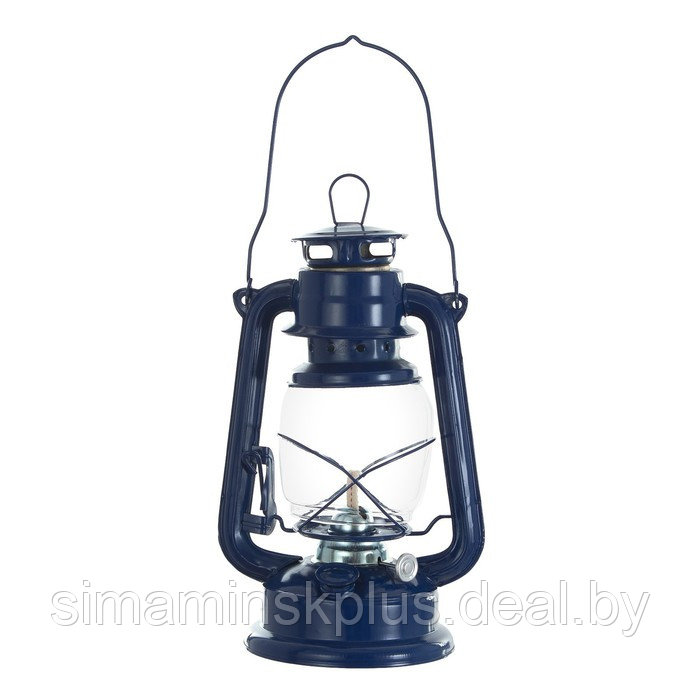Керосиновая лампа декоративная синий 14х18х27,5 см - фото 9 - id-p207463873