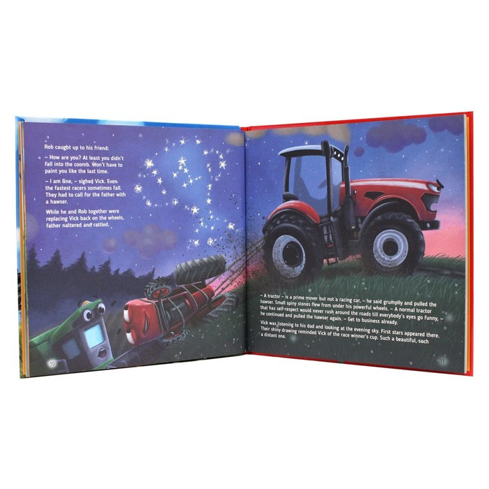 Книга на английском языке The tractor called Vick and the big race - фото 3 - id-p207458605