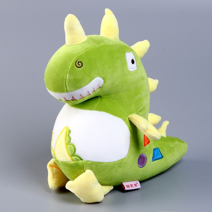 Мягкая игрушка «Динозаврик», 40 см, цвет зелёный - фото 1 - id-p207456013
