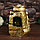 Фонтан настольный от сети, подсветка "Мешок с золотыми слитками" золото 21х15х12 см, фото 4