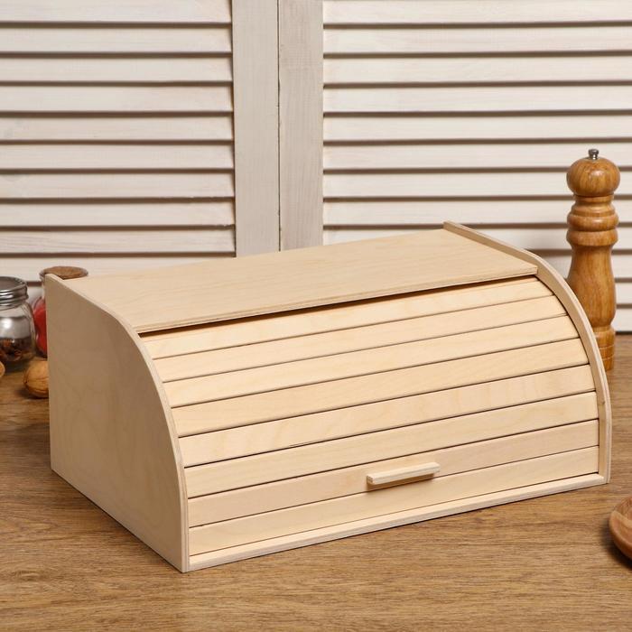 Хлебница деревянная "Буханка", 38×24.5×16.5 см - фото 1 - id-p207465691