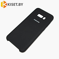 Soft-touch бампер KST Silicone Cover для Samsung Galaxy S8 Plus (G955) черный