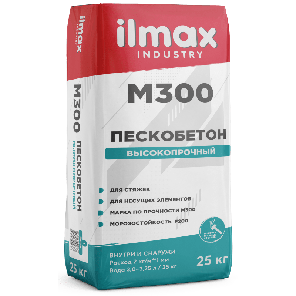 Стяжка ilmax пескобетон М300 (25 кг.) высокопрочный, фото 2