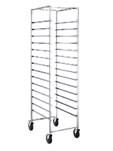 Тележка-шпилька МХМ для противней 600х400мм 14 уровней (AISI 430)