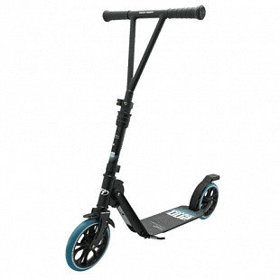 Складной самокат Tech Team Astor 200 2020 Black/Light Blue, фото 2