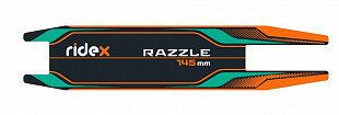 Самокат двухколесный Ridex Razzle green/orange, фото 2