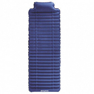 Самонадувающийся коврик KingCamp Comfort light 1903 blue, фото 2