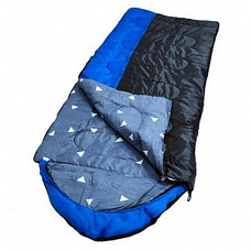 Спальный мешок Balmax (Аляска) Camping Plus series до 0 градусов Blue/Black р-р L (левая), фото 3