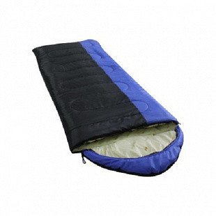 Спальный мешок Balmax (Аляска) Camping Plus series до -5 градусов Blue/Black р-р L (левая), фото 2