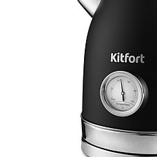 Чайник Kitfort KT-6102-1 (черный с серебром), фото 3