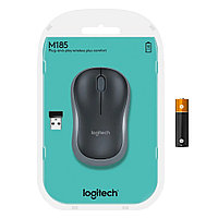 Беспроводная мышь M185 черно-серый Logitech