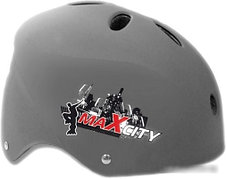 Велошлем MaxCity Cool Grey M 016.289