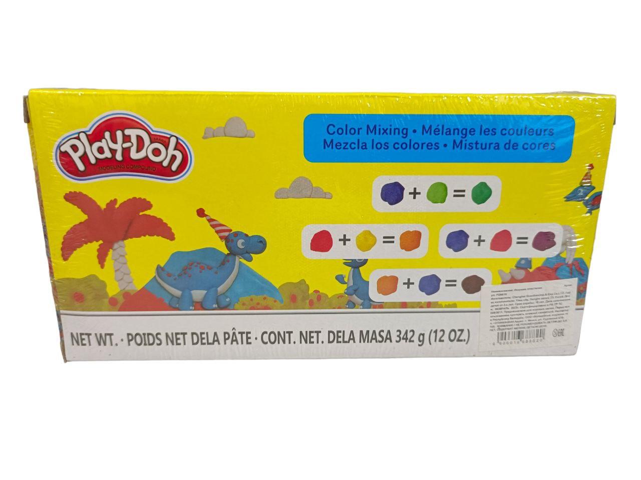 Набор теста для лепки Play-Doh, 6 баночек, аналог - фото 2 - id-p207498633