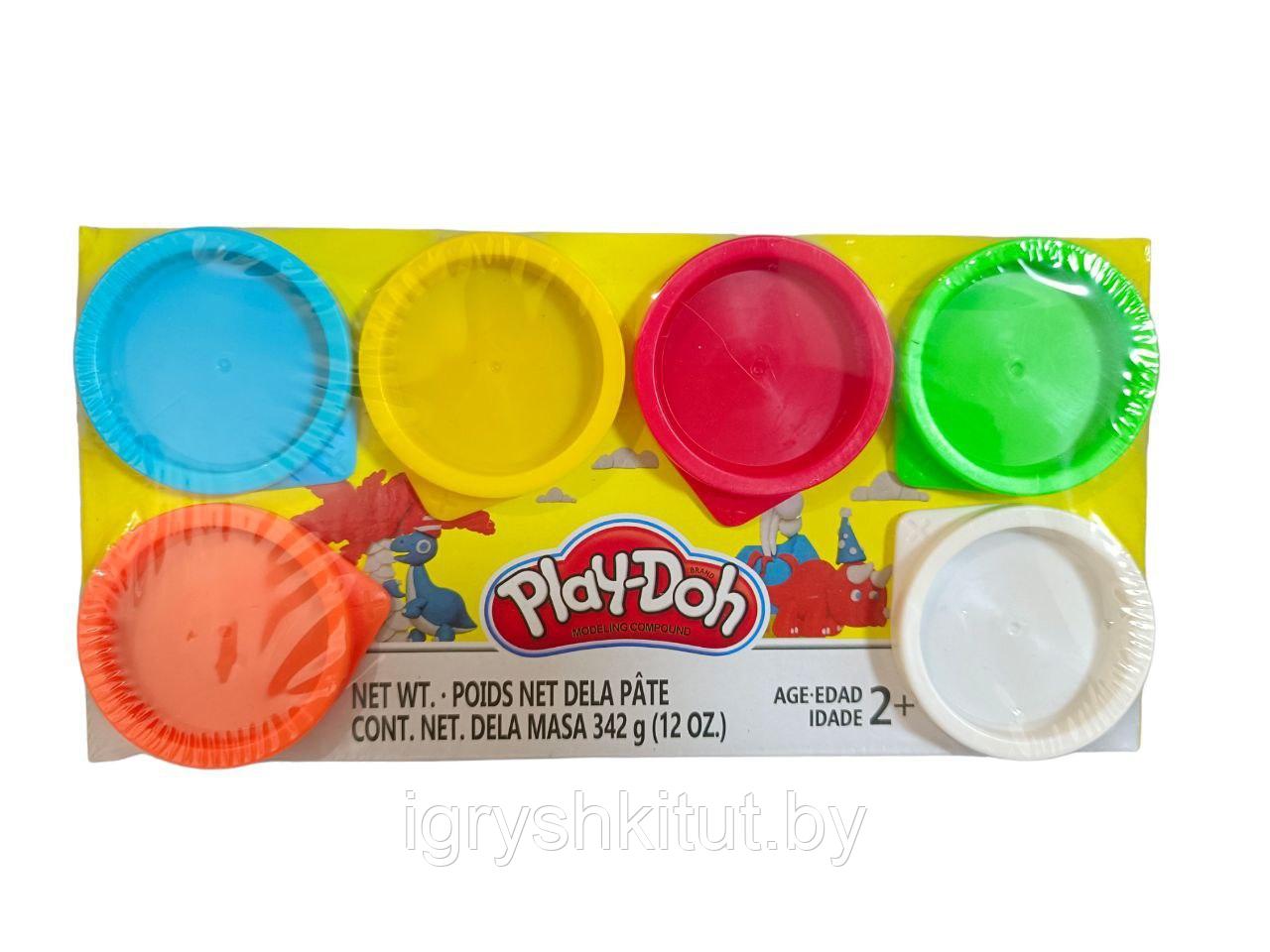 Набор теста для лепки Play-Doh, 6 баночек, аналог - фото 1 - id-p207498633