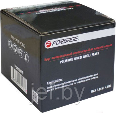 Насадка шлифовальная 120х100мм GRIT 120 FORSAGE F-FD4120W, фото 2