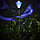 Светильник светодиодный Хрустальный Цветок LED RGB Lamper со встроенным аккумулятором, солнечной панелью, на, фото 3