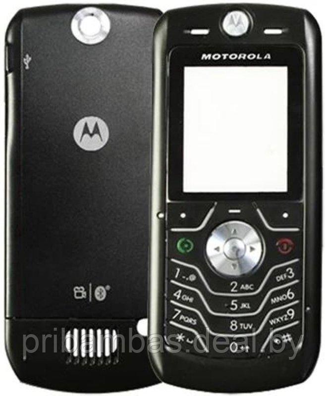 Стекло для Motorola L7 черное - фото 1 - id-p249567