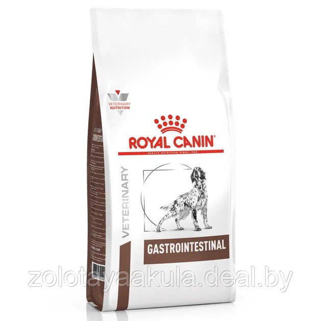 2кг Корм ROYAL CANIN Gastro Intestinal диета для взрослых собак при нарушении пищеварения - фото 1 - id-p207506562