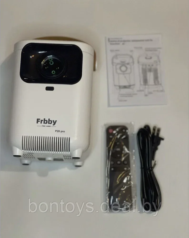 Портативный проектор / Проектор Frbby Hobby P20 pro - фото 6 - id-p207508562