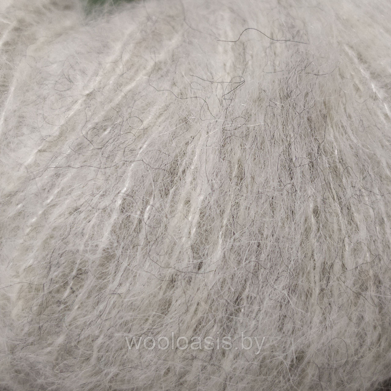 Пряжа Astra Brushed Alpaca Silk (цвет 10001) - фото 2 - id-p207510259