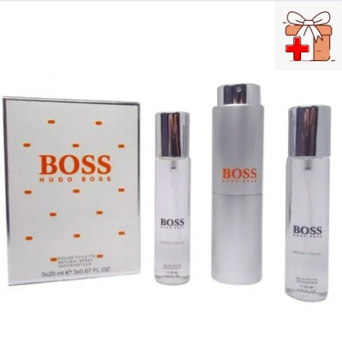 Парфюмерный набор Hugo Boss Orange woman / edp 3*20 ml - фото 1 - id-p105367281