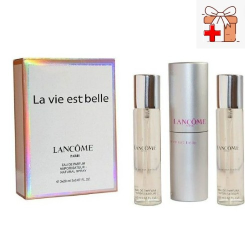 Парфюмерный набор Lancome La Vie Est Belle / edp 3*20 ml - фото 1 - id-p105367320