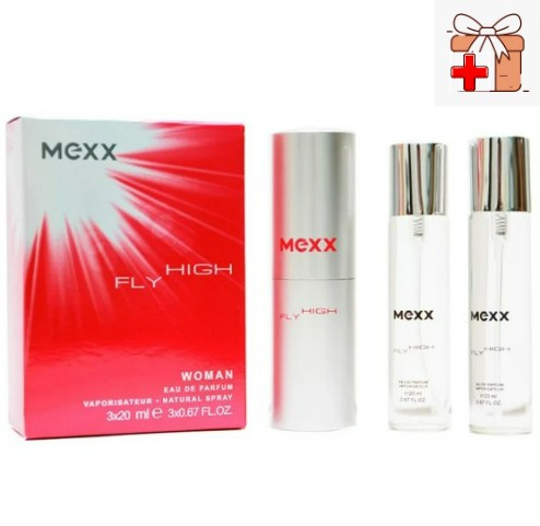 Парфюмерный набор Mexx Fly High  / edp 3*20 ml