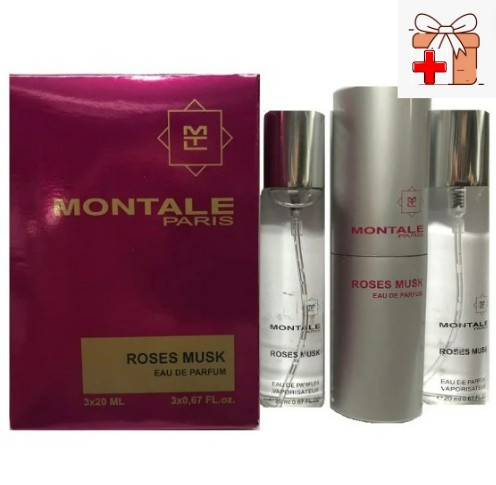 Парфюмерный набор Montale Roses Musk / edp 3*20 ml - фото 1 - id-p105367331