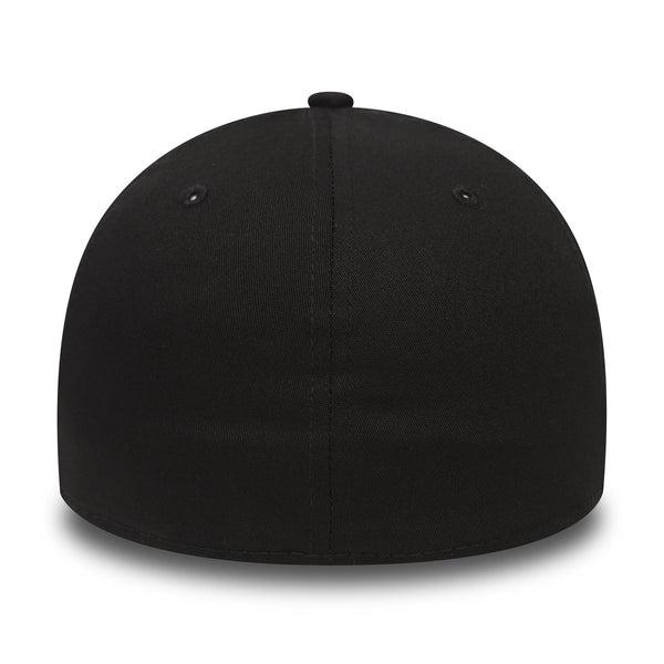 Бейсболка New Era 39THIRTY LEAGUE BASIC NEYYAN BLACK/BLACK Baseball cap - фото 2 - id-p186170203