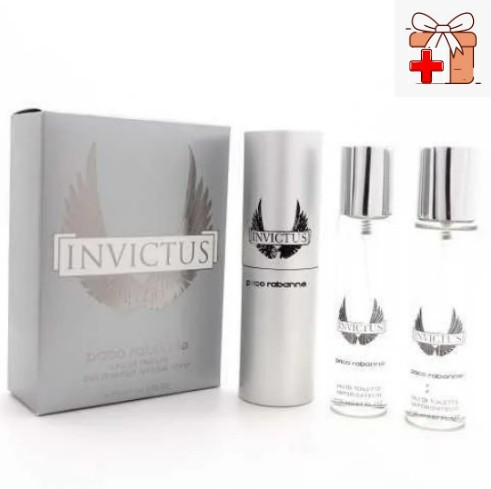 Парфюмерный набор Paco Rabanne Invictus / edp 3*20 ml