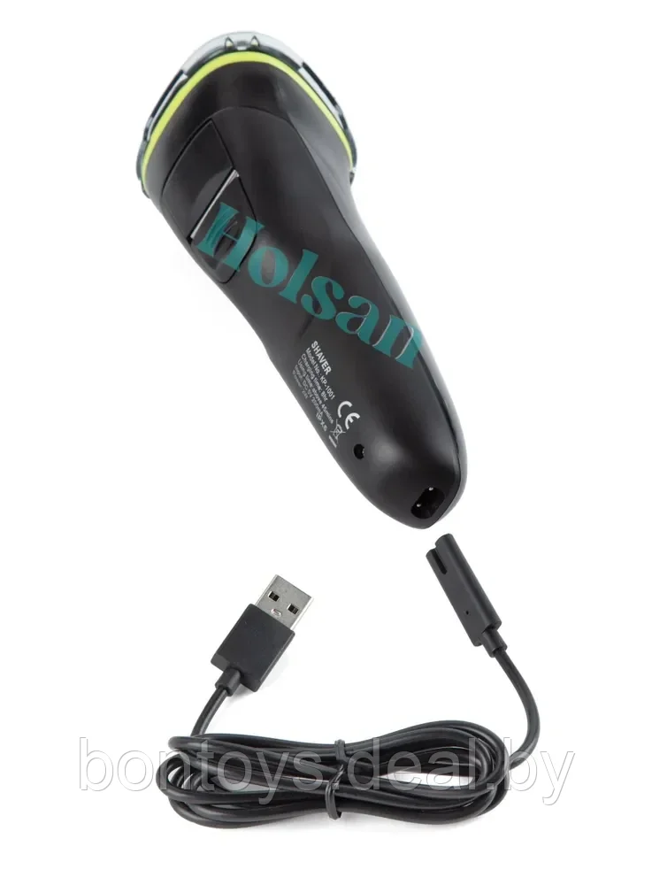 Электробритва мужская KP-1001 / роторная бритва для мужчин электрическая с плавающими головками - фото 9 - id-p207511273
