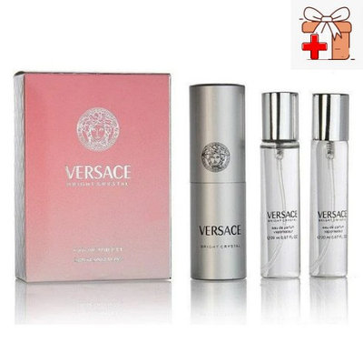 Парфюмерный набор Versace Bright Crystal / edp 3*20 ml