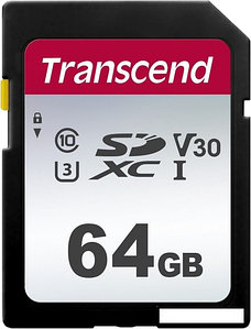 Карта памяти Transcend SDXC 300S 64GB