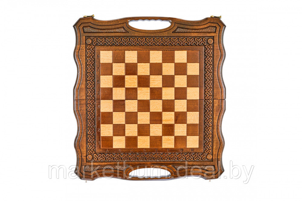 Шахматы + нарды резные Бриз-2 50, Haleyan - фото 1 - id-p168610658