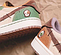 Кроссовки Zion Williamson x Nike Air Jordan 1 Retro Low Voodoo, фото 2