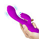 Вибратор с клиторальным стимулятором-язычком Pretty Love Doreen пурпурный, фото 10