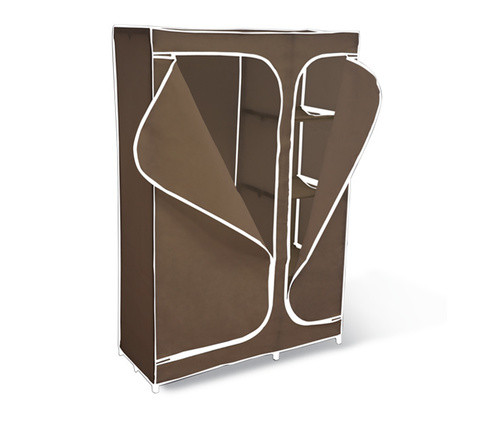 Вешалка-гардероб с чехлом Sheffilton 2016 темно-коричневый - фото 1 - id-p207530100