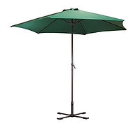 Зонт садовый ECOS GU-03 зеленый c подставкой