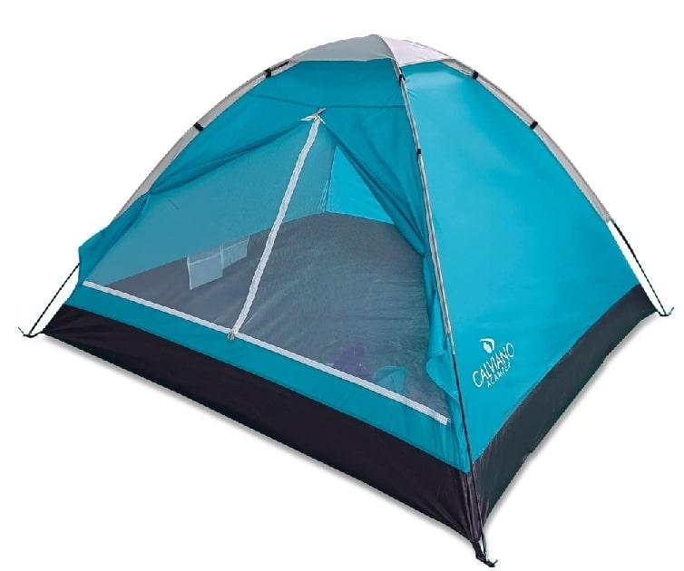 Палатка туристическая ACAMPER Domepack 2-х местная 2500 мм turquoise - фото 1 - id-p207529803