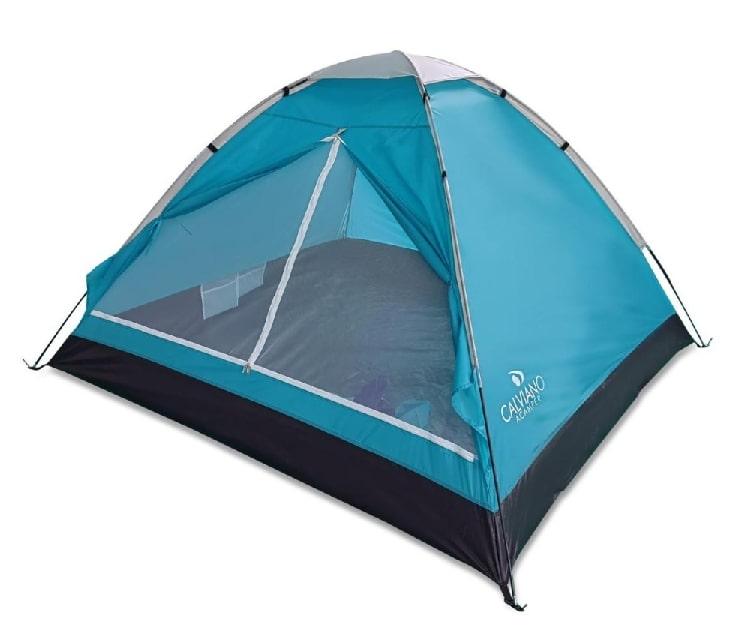 Палатка туристическая ACAMPER Domepack 4-х местная 2500 мм turquoise - фото 1 - id-p207529805