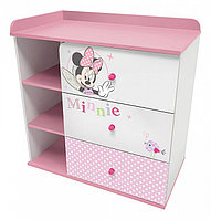 Комод Polini Kids Disney baby 5090 Минни Маус-Фея белый/розовый