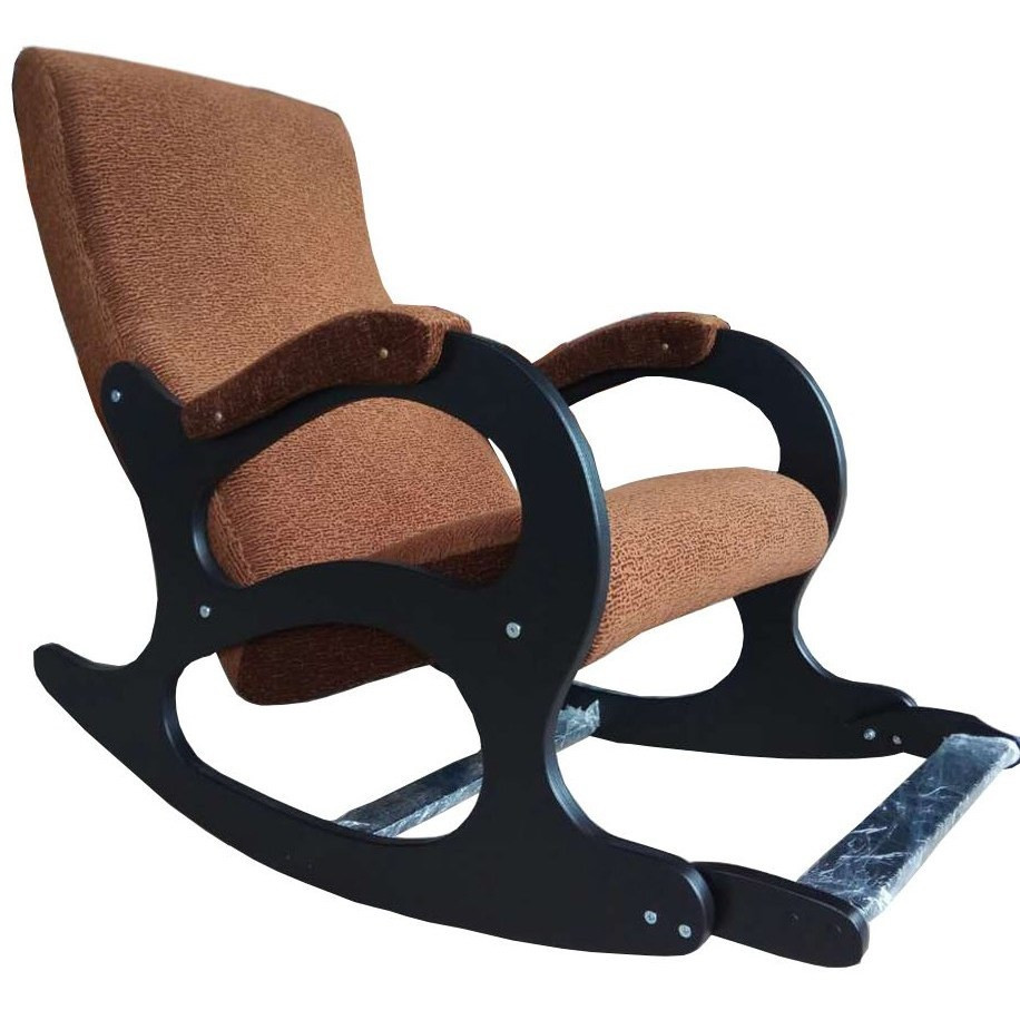 Кресло-качалка Бастион 4-2 велюр с подножкой - фото 1 - id-p207530421