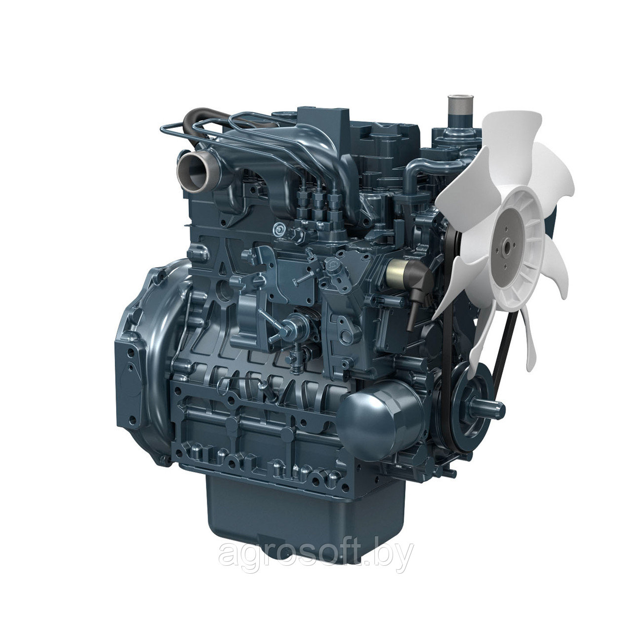 Ремонт дизельного двигателя Kubota D1803 M E3B