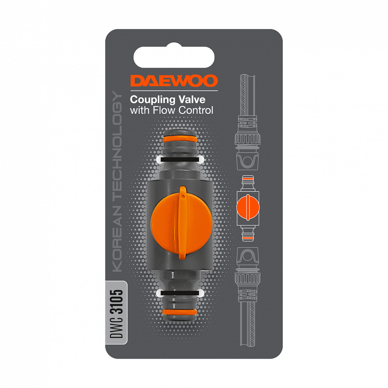 Коннектор с регулировкой давления DAEWOO DWC 3105 - фото 2 - id-p207552207