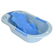 Детская ванна с горкой для купания PITUSO 89 см Голубая FG145-Blue