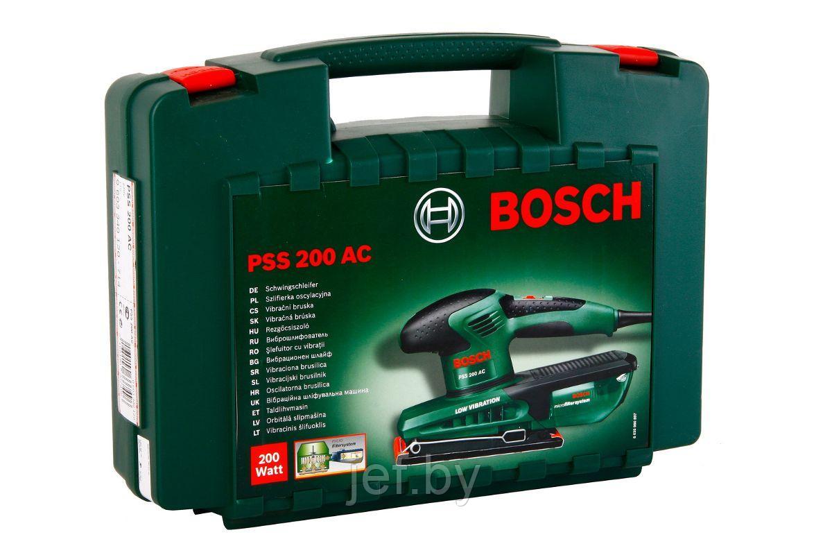 Виброшлифмашина PSS 200 AС 200 вт, BOSCH 0603340120 - фото 8 - id-p197853199